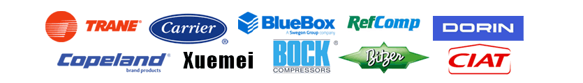 Compressor manufacturer supplier logos